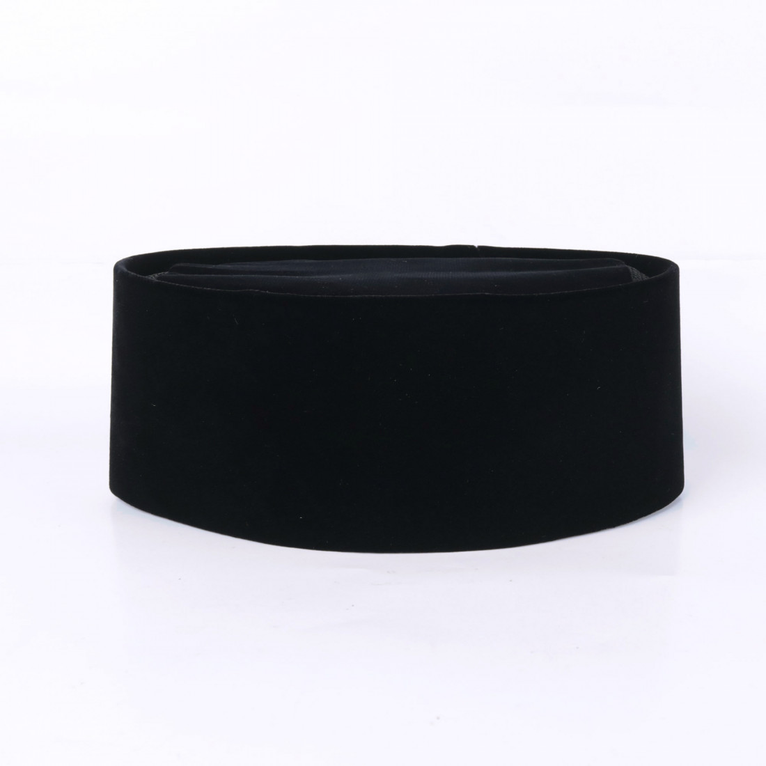 Songkok Peci BHS Classic AC Hitam Polos (Tinggi 9 cm)
